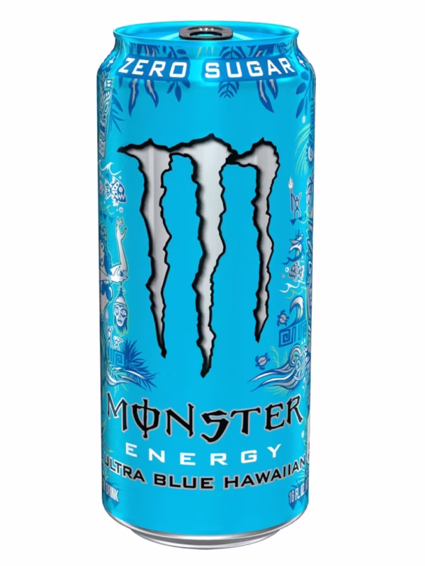Monster Energy Ultra Blue Hawai - Ultra Blue Hawai 24x473ml USA
