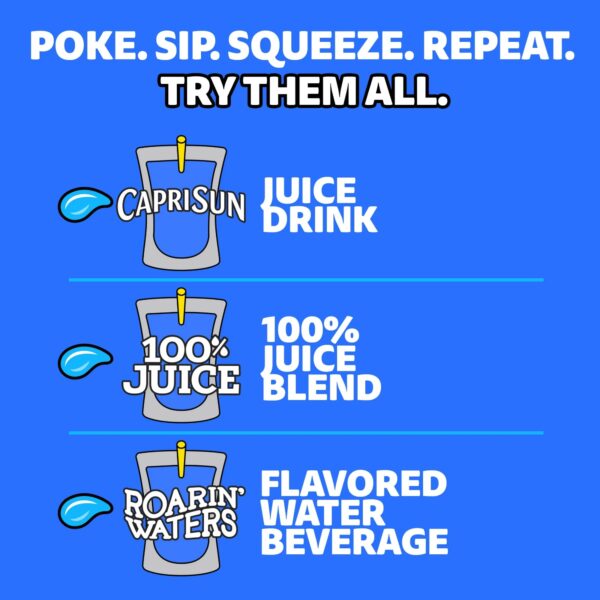 Capri Sun – Lemonade (177ml) USA 4x10 Pack - Afbeelding 5