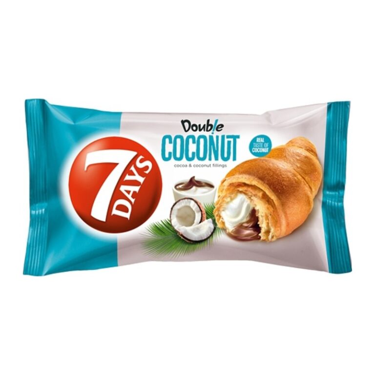 7Days - Croissant Double Coconut 20x60g EU