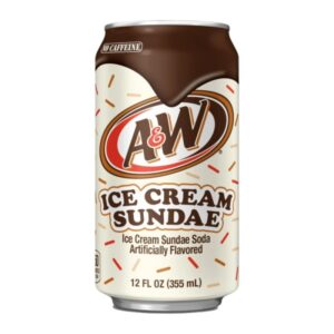 A&W - Ice Cream Sundae 24x355ml USA