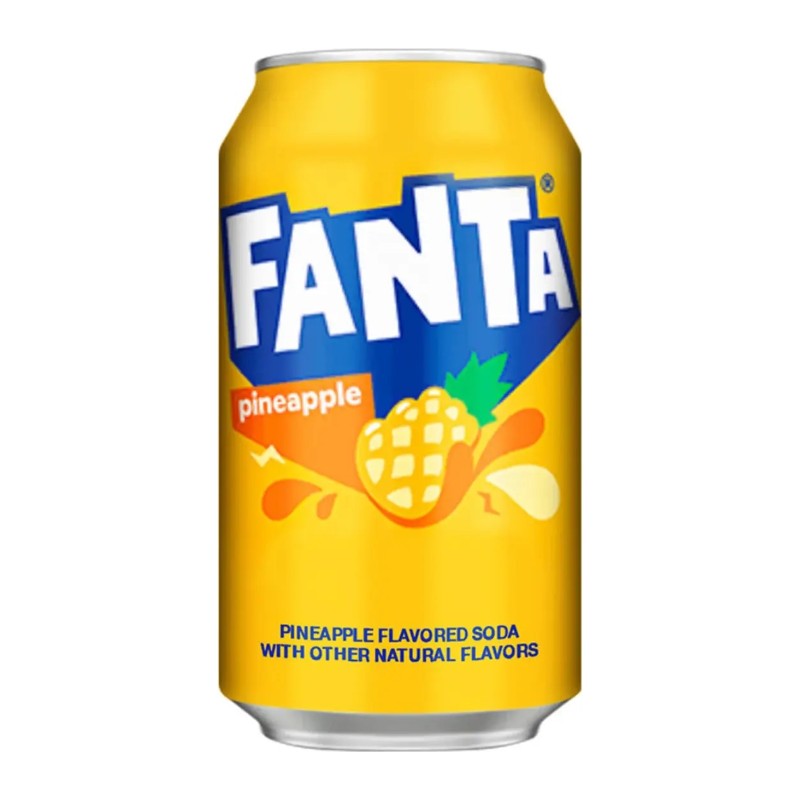 Fanta - Pineapple 24x355ml USA