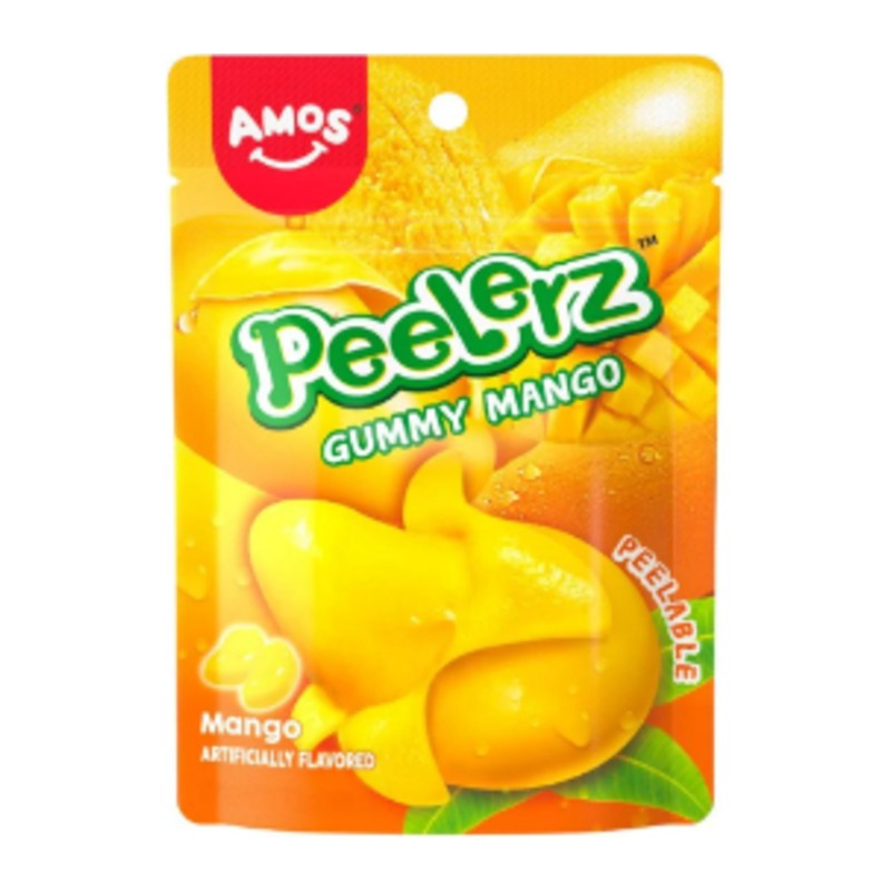 Amos - Peelers Gummy Mango 36x65g EU