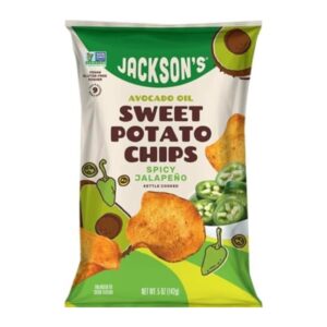 Jackson's - Sweet Potato Chips Spicy Jalapeno 12x142g USA