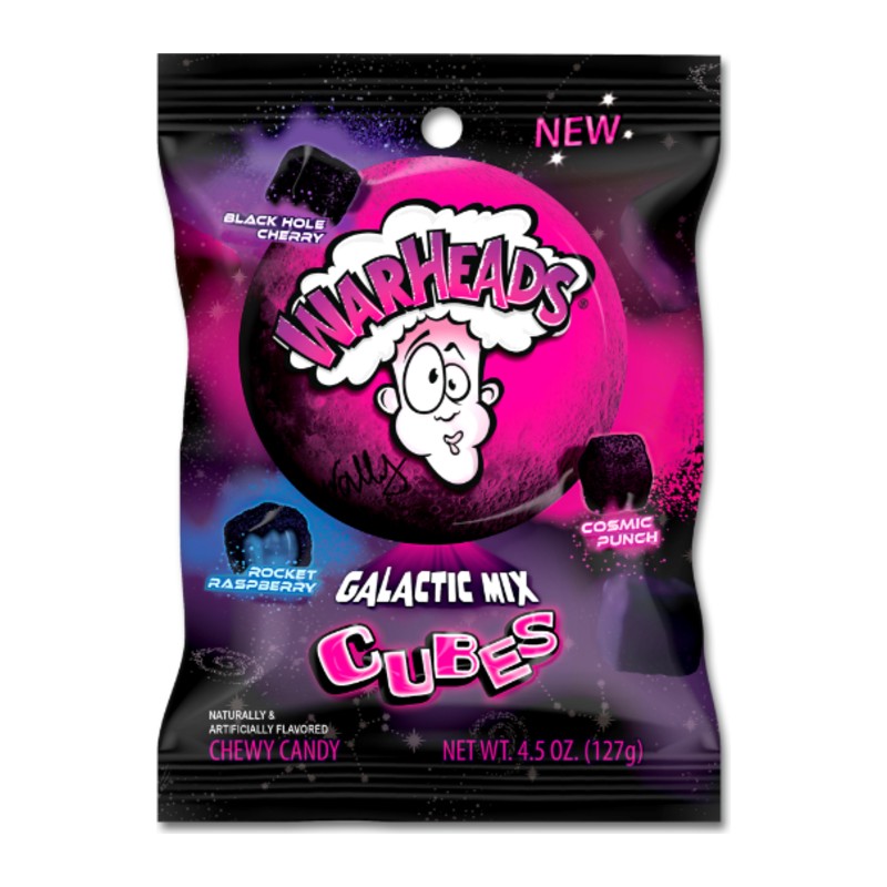 Warheads - Galactic Mix 12x127g USA