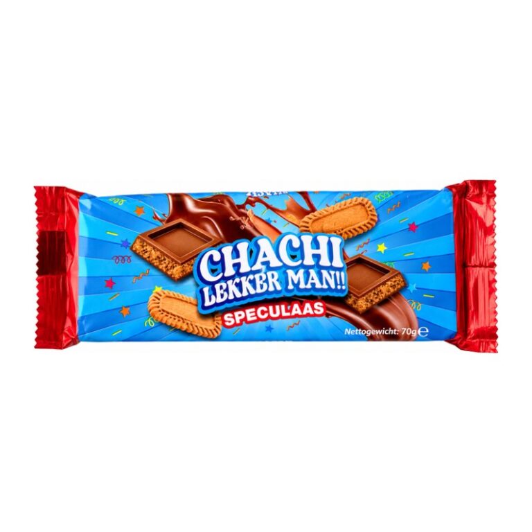 Cha Chi - Chocoladereep Speculaas 12x70g EU